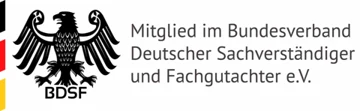 Mitglied im Bundesverband Deutscher Sachverständiger und Fachgutachter